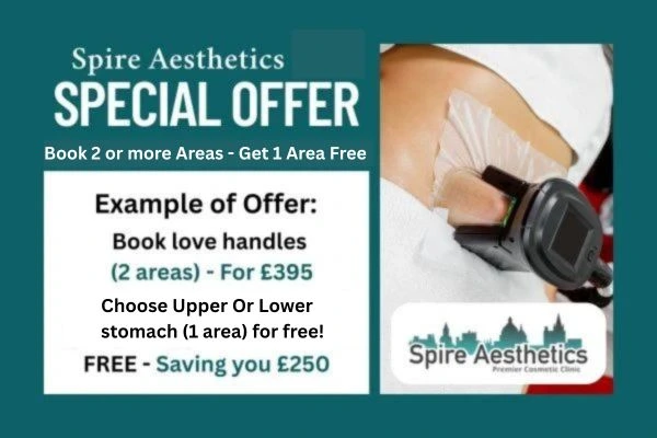 Fat Freezing Promotion Old Trafford from Spire Aesthetics - Book Today!