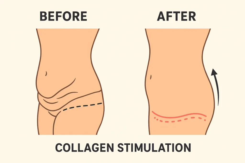 Before and after results for sagging skin after weight loss injections Old Trafford