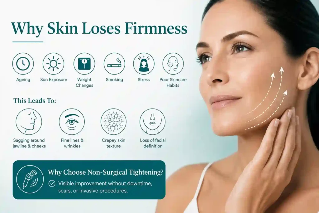 What Makes Skin Lose Firmness and Why Do People Seek Non-Surgical Tightening Old Trafford?